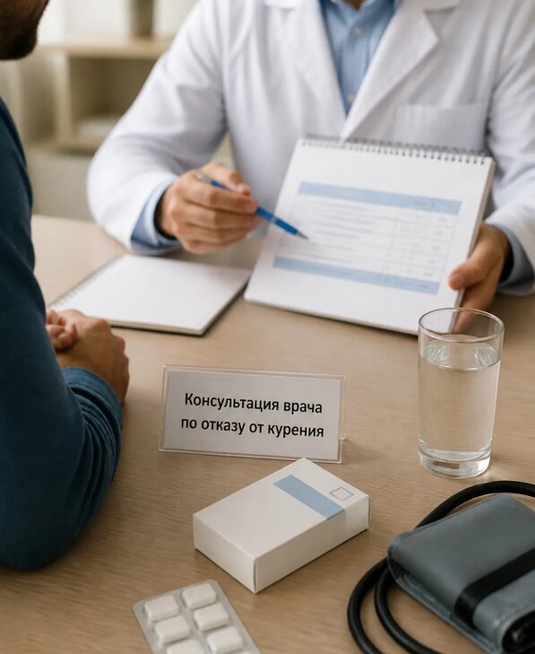 Консультация врача по отказу от курения для взрослых в Лянторе
